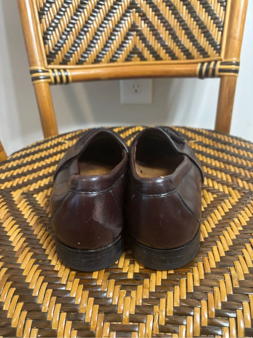 Cole Haan Tassel Loafers Leather Men’s 10